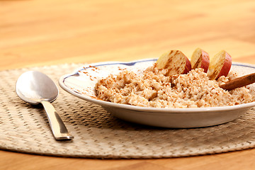 Image showing Apple Cinnamon Porridge