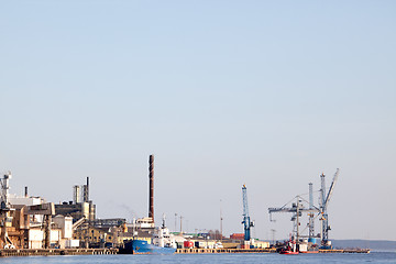 Image showing Industrial Shipping Dock