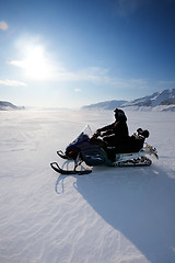 Image showing Snowmobile