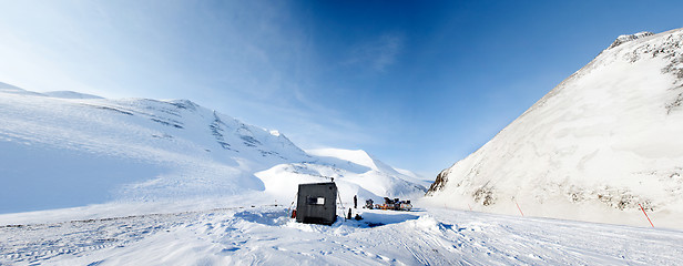 Image showing Winter Base Camp