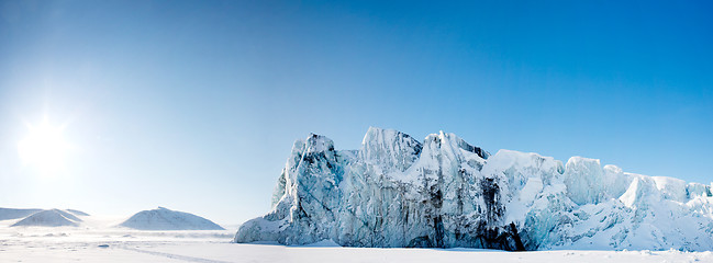 Image showing Glacier Panorama