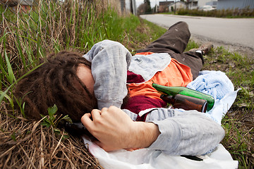 Image showing Homeless man