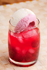 Image showing Raspberry Float