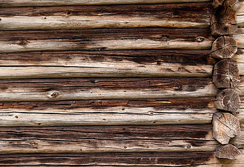 Image showing Log Cabin Background