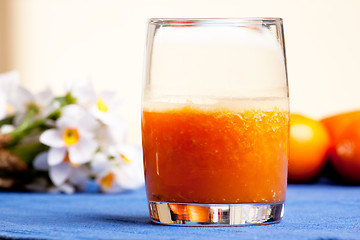 Image showing Orange Smoothie