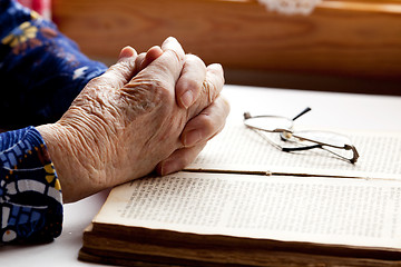 Image showing Hands Praying