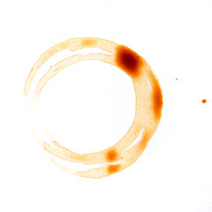 Image showing Wet Coffee Stain