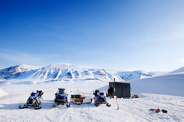 Image showing Winter Base Camp