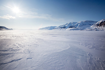 Image showing Mountain Winter Landscape