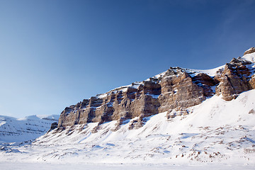 Image showing Mountain Winter Landscape