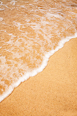 Image showing Wave Sand Background