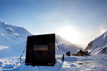 Image showing Winter Base Camp