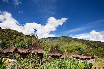 Image showing Traditional Mountain Village