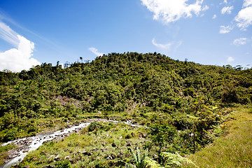 Image showing Tropical Mountain Landscape