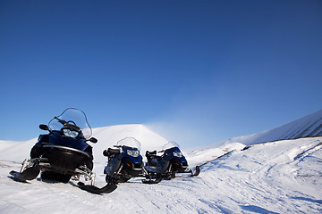 Image showing Snowmobile