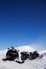 Image showing Snowmobile