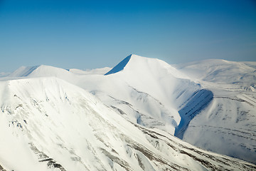 Image showing Snow Mountain Range