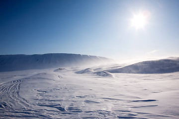 Image showing Blowing Snow