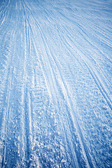 Image showing Snowmobile Track Texture