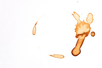 Image showing Coffee Stain