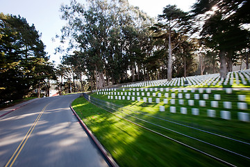 Image showing Driving by Graveyard