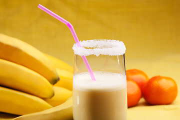 Image showing Banana Orange Smoothie