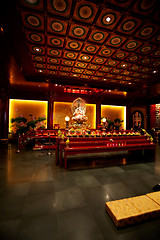 Image showing Buddhist Temple Interior