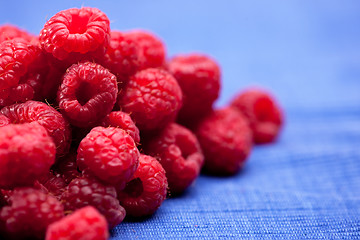 Image showing Raspberries