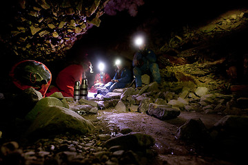Image showing Cave Exporation