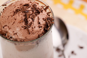 Image showing Chocolate Milk Float