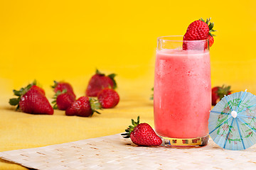 Image showing Strawberry Summer Drink