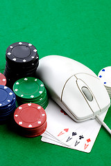 Image showing Online Gambling Concept