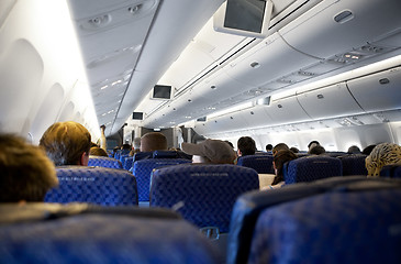 Image showing Airplane Interior