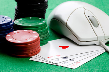 Image showing Online Gambling Concept