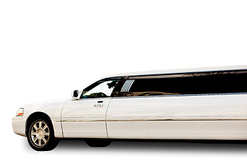 Image showing Isolted Limousine