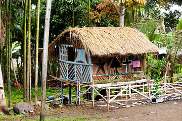 Image showing Indonesian Christmas Hut