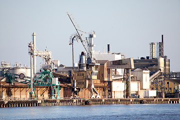 Image showing Industrial Shipping Dock