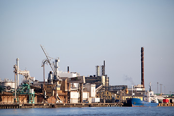 Image showing Industrial Shipping Dock