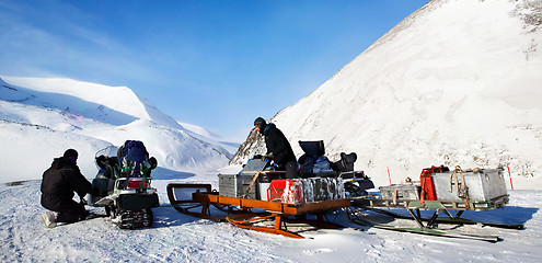 Image showing Polar Expedition