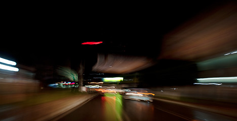 Image showing Driving at Night