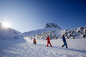 Image showing Mountain Trek