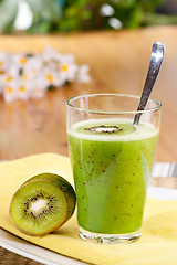 Image showing Kiwi Fruit Drink