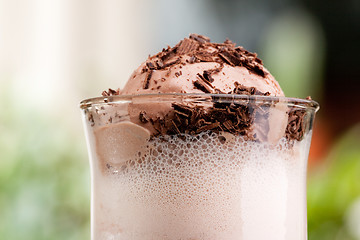 Image showing Chocolate Milk Float