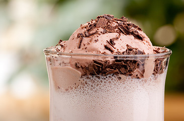 Image showing Chocolate Milk Float