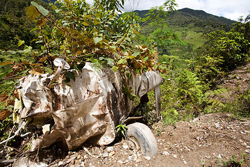 Image showing Small Aircraft Crash