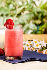 Image showing Strawberry Smoothie