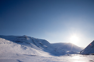 Image showing Dramatic Winter Landscape