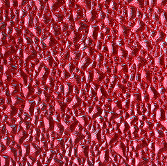 Image showing Abstract red glass as background 