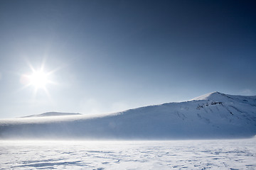 Image showing Winter Mountain Landscape