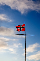 Image showing Norwegian Flag
